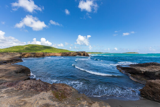 Savane des p&eacute;trifications Trail at Les Salines Beach, Martinique