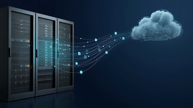 File Data Transfer from Local Server to Cloud Storage