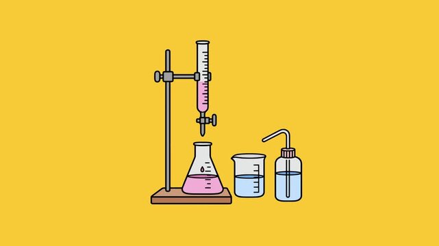 Titration chemistry experiment video