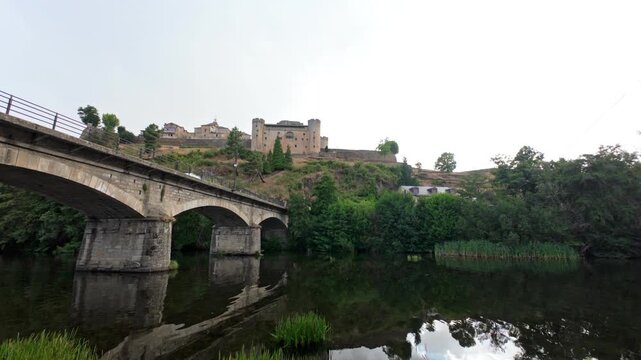 15th-century castle in Puebla de Sanabria, Zamora, Castile and Le&oacute;n, Spain.