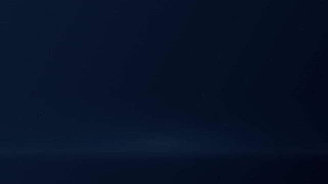 Minimalist deep blue night sky with faint stars and horizon glow seamless loop