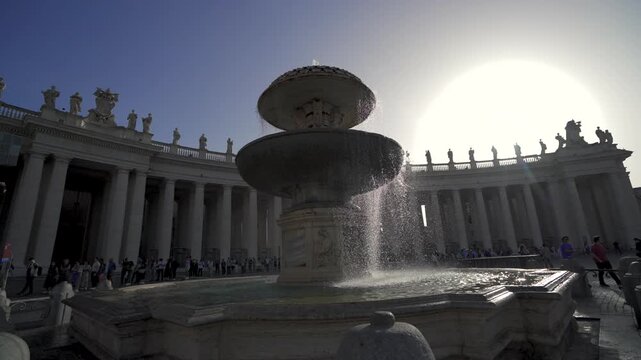 Fountain in St. Peter's Square