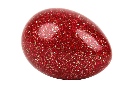 Deep red garnet gemstone with sparkling inclusions isolated on transparent background. Vibrant red gemstone with sparkling surface isolated on white background.