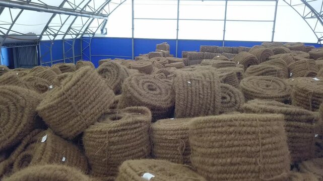 Turning forward pass over rope coils in Klin