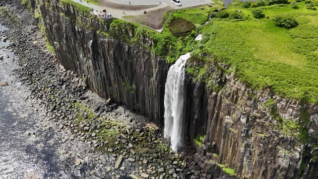 Mealt Falls, Isle Of Skye, Scotland