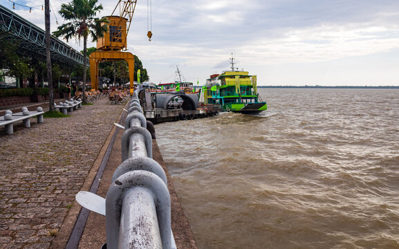 Esta&ccedil;&atilde;o das Docas cidade de Bel&eacute;m do Par&aacute; Brasil