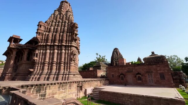 famous mandore garden with unique temples in jodhpur