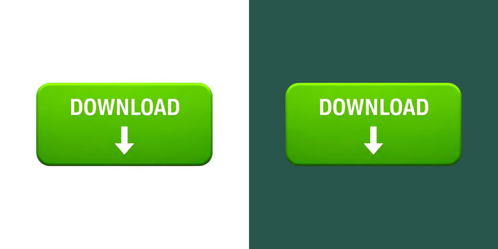 Green download button with arrow icon for website interface design