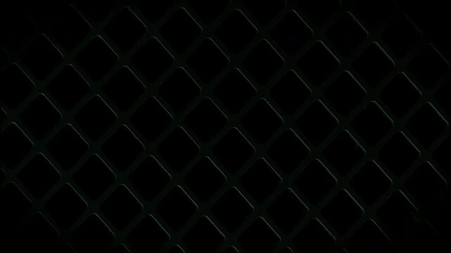 Dark diamond grid with black background.