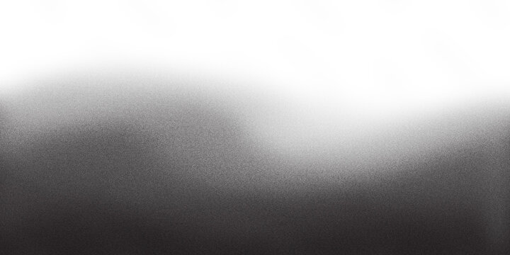 Halftone dots wave gradient pattern background with grain stippling and retro graphic wavy landscape texture
