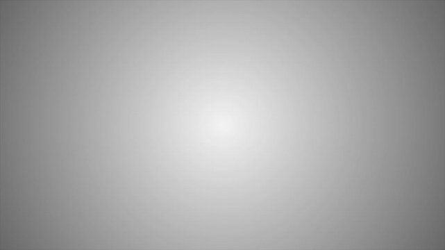 White halftone dot pattern expanding on black background