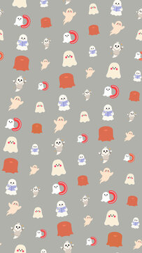 Cute Ghost Pattern