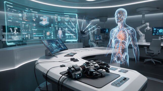 Advanced Haptic Glove for Medical Simulation, Virtual Surgery Training and Precision Tactile Interaction