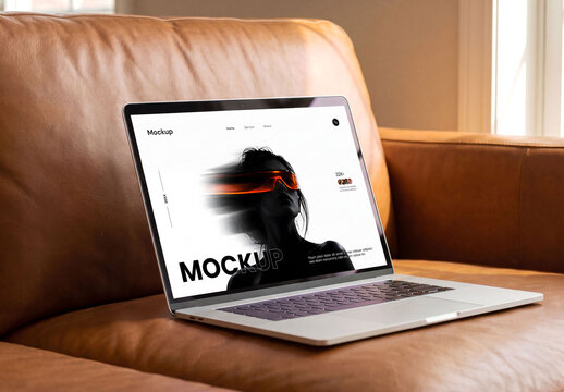 Laptop Display Screen Mockup