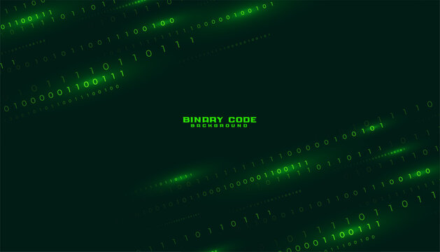 zero and one web binary number system background design