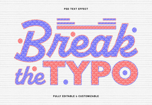 Hand Drawn Scribble Text Effect