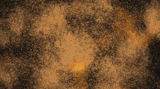 Abstract Grunge Background with Golden Brown Weathered Textures Dark