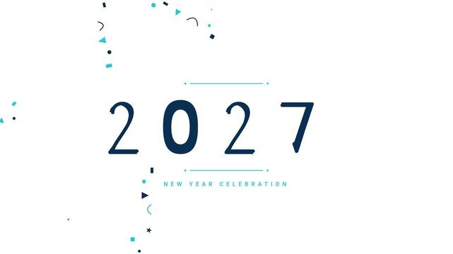 Futuristic blue digital eye graphic floating inside abstract globe motion footage loop against clean white background