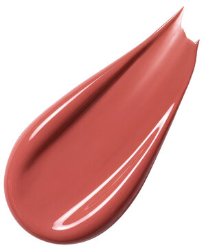 Cosmetic makeup beauty red swatch of lip tint gloss texture png