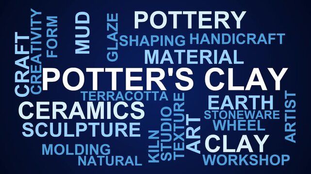 Potter'S Clay Word Cloud