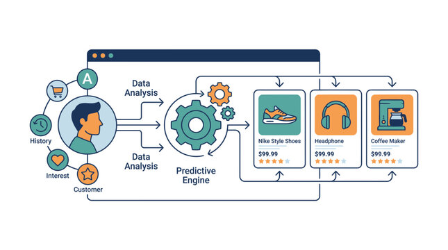Customer data analysis for personalized e-commerce product recommendations