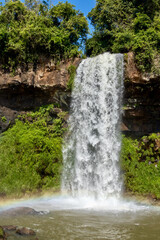 Small cascade in Iguazu Falls National Park on Argentina Brazil border © Kaitlind
