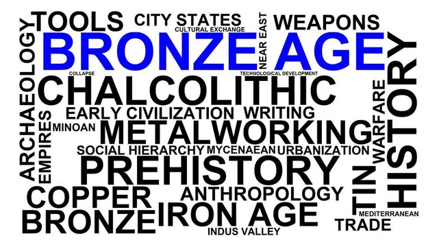 Bronze Age Word Cloud