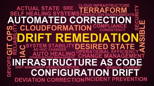 Drift Remediation Word Cloud