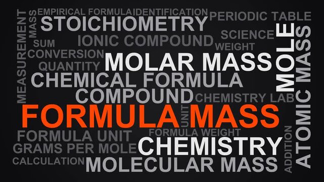 Formula Mass Word Cloud
