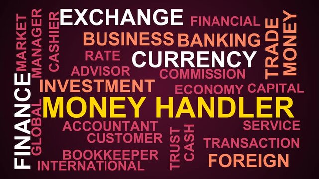 Money Handler Word Cloud