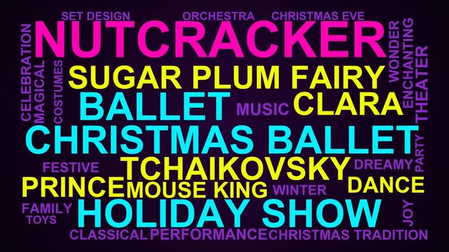 Nutcracker Word Cloud