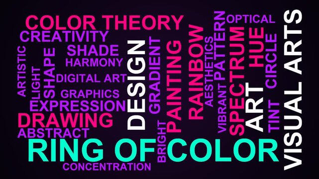 Ring Of Color Word Cloud