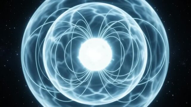 Neutron Star with Glowing Electromagnetic Field Lines
