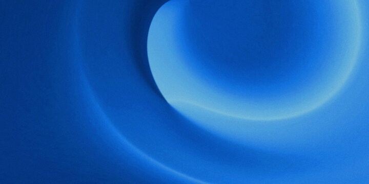 Smooth Blue Gradient Abstract Circular Flowing Wave Premium Background. highly effective for technology, digital, corporate, finance, AI, science, healthcare, websites, presentations, advertising