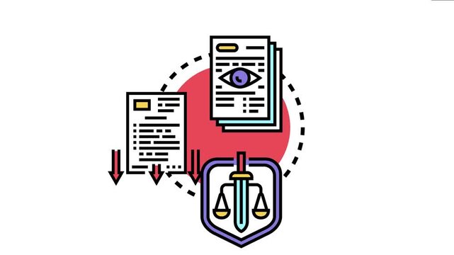 Notary public training concept the process of document verification, legal certification, and professional registration for official legal services