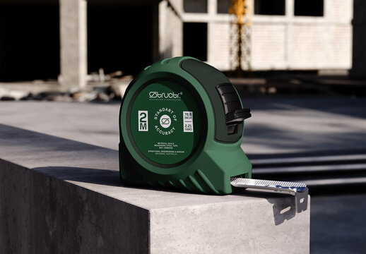 Tape Measure Mockup