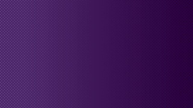Abstract animated background featuring an elegant purple dot pattern and a subtle color gradient design
