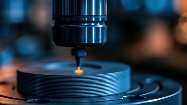 Cnc machine laser engraving metal disc