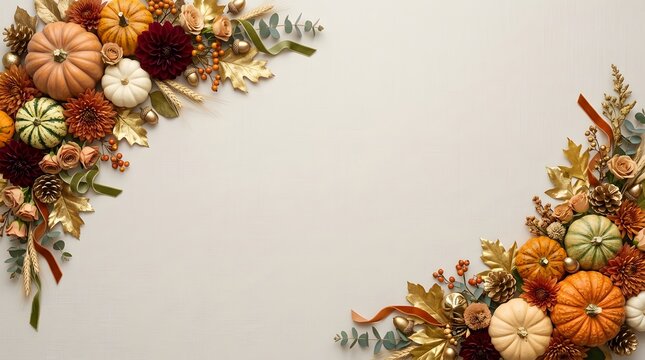 Beautiful autumn floral archway design with warm colors ideal for wedding ceremonies and celebratory occasions
