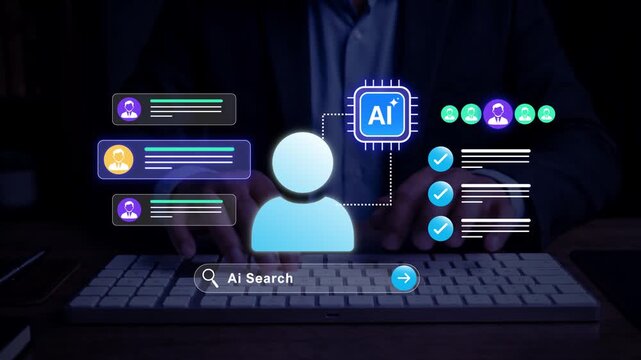 AI Recruitment and Candidate Screening with Employee Profiles, Talent Search, Automated Hiring Workflow and Human Resources Technology