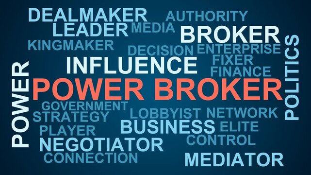 Power Broker Word Cloud
