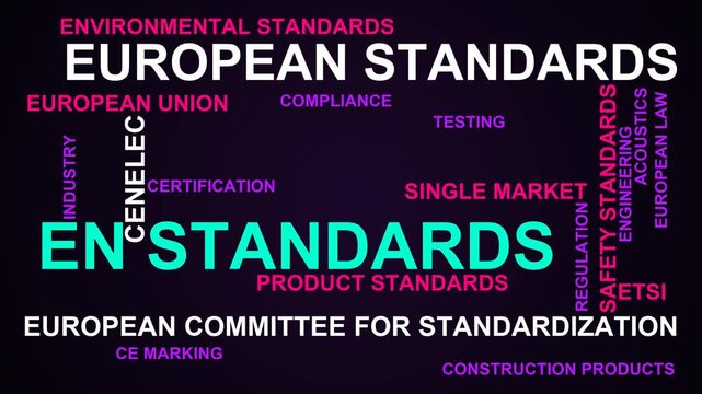 En Standards Word Cloud