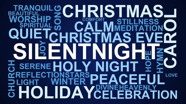 Silentnight Word Cloud