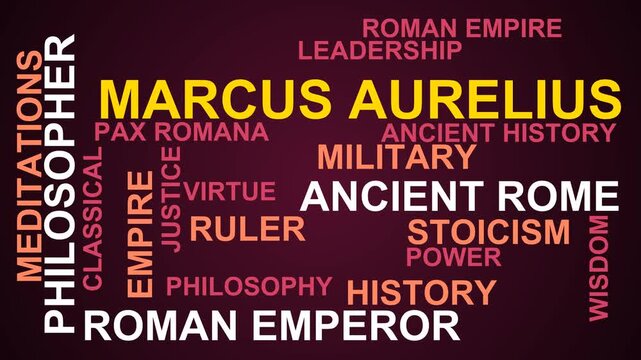 Marcus Aurelius Word Cloud