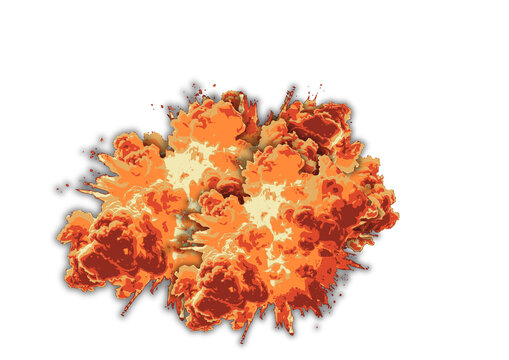 Blast Explosion fire 