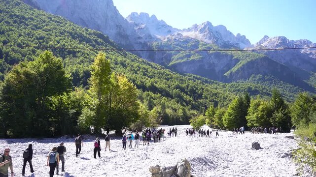 Albania Valbona valley national park hiking group, Valbon-Theth 4 october 2026