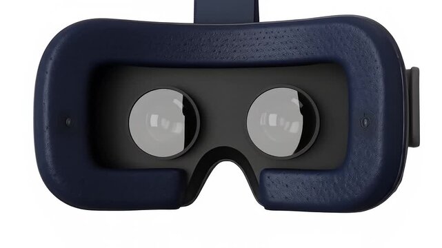 Virtual Reality Headset Animation Showcasing Immersive Technology.