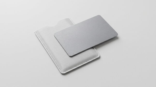 Blank transit fare card