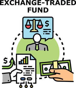 Professionals managing investment portfolios, balancing assets, and facilitating financial transactions, illustrating the concept of exchange traded funds and their market dynamics