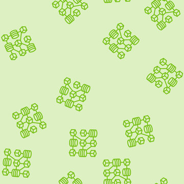 decentralized network cryptocurrency mining vector line seamless pattern decentralized network cryptocurrency mining sign illustration